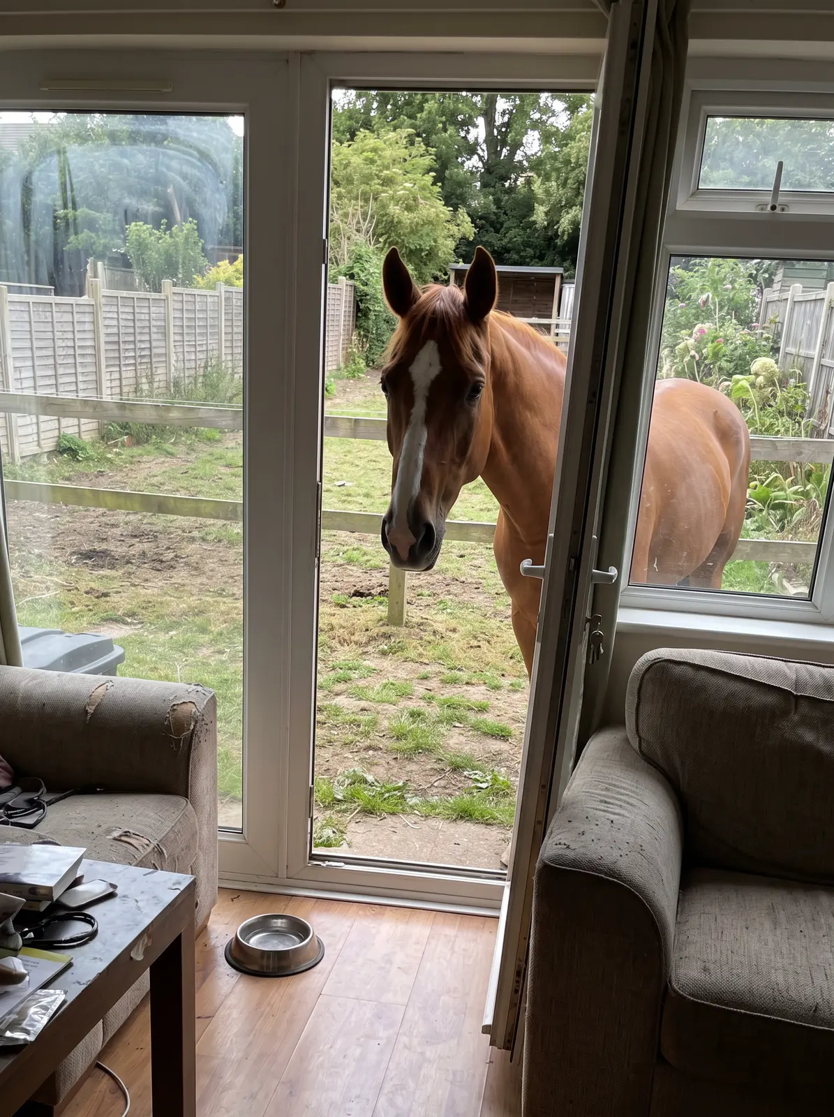 AI-generated sample horse